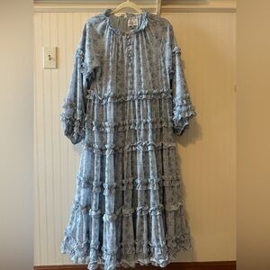 Dainty Jewells Ruffle Midi Dress